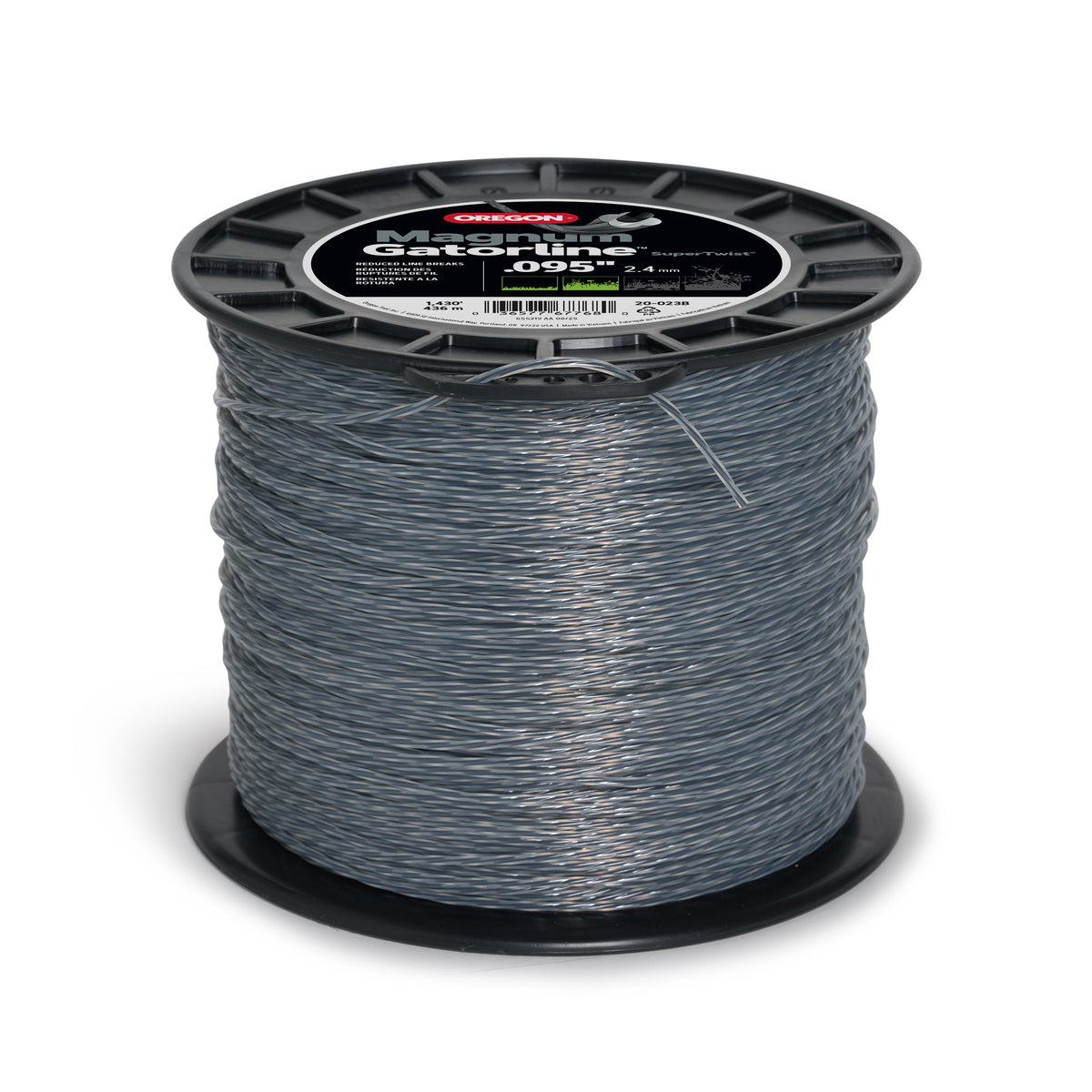 Oregon 20-023B Magnum Gatorline Twist Trimmer line, 0.095in by 1430 ft