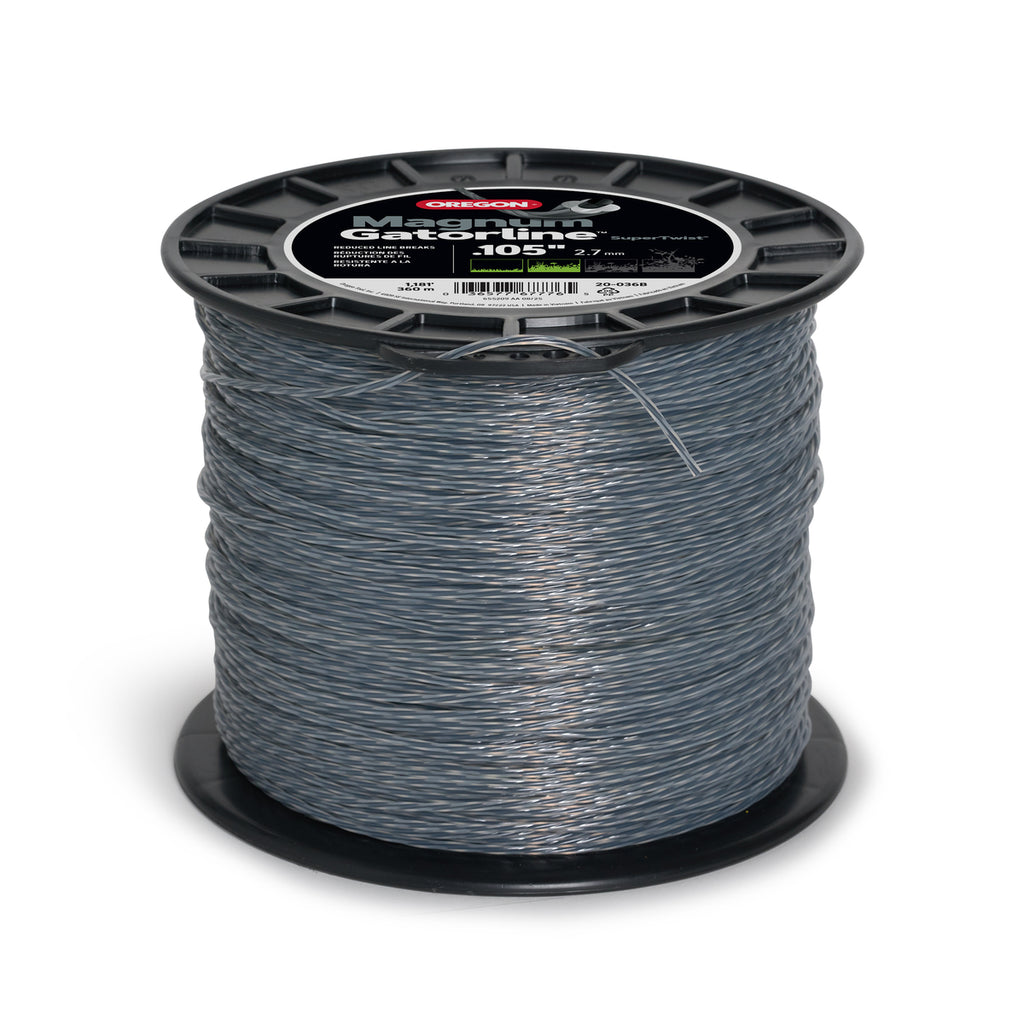 Oregon 20-036B Magnum Gatorline Twist Trimmer line, 0.105 in by 1181 ft