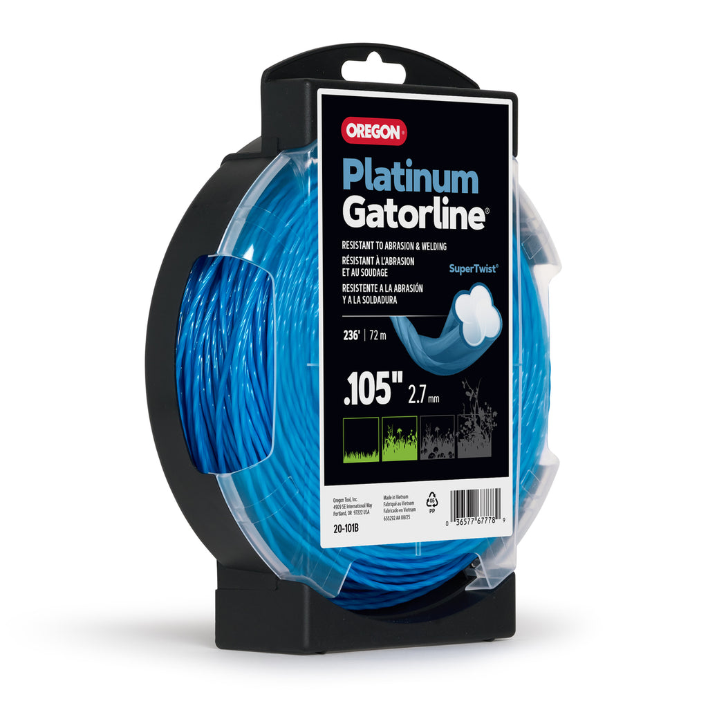 Oregon 20-101B Magnum Gatorline Twist Trimmer line, 0.105 in by 236 ft