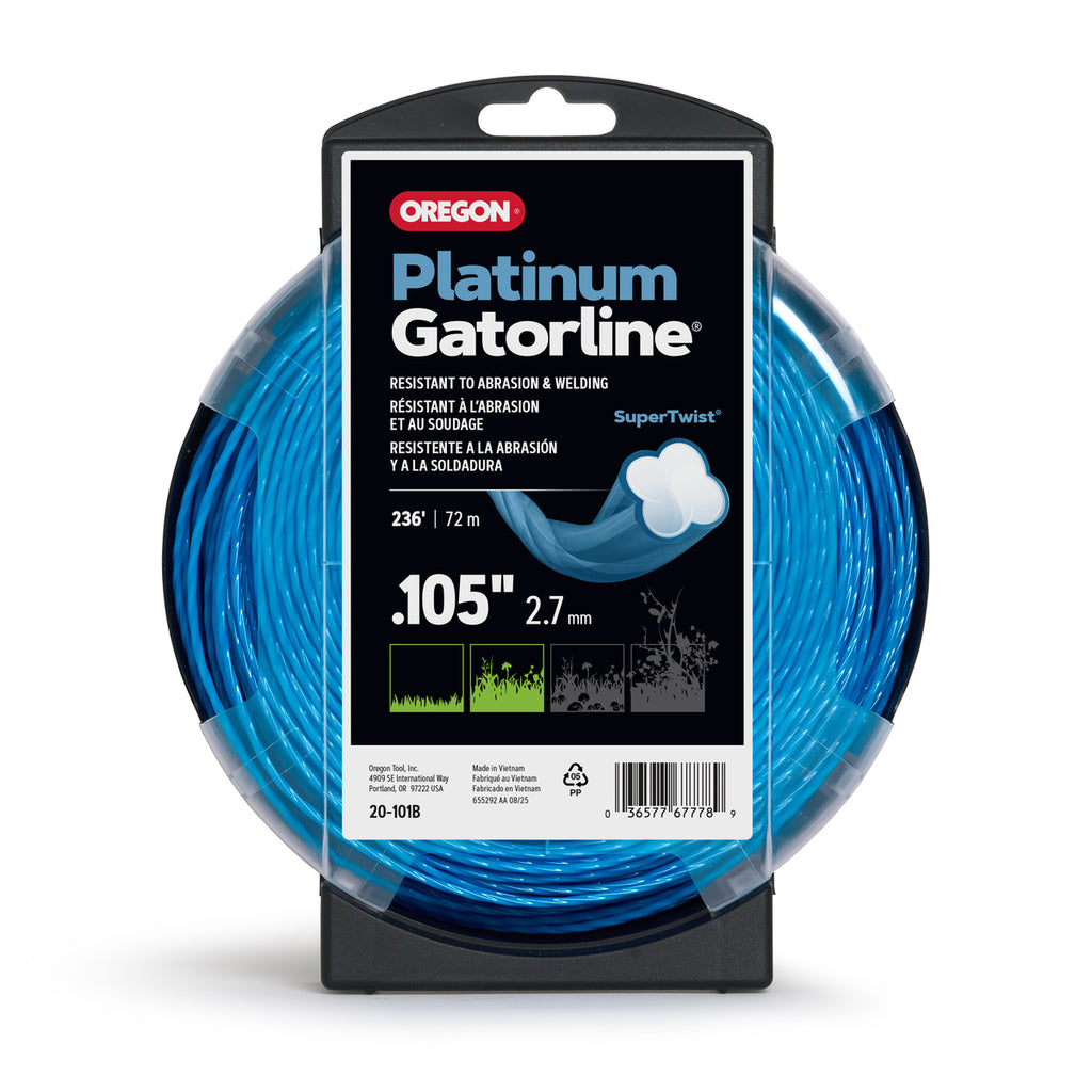 Oregon 20-101B Magnum Gatorline Twist Trimmer line, 0.105 in by 236 ft