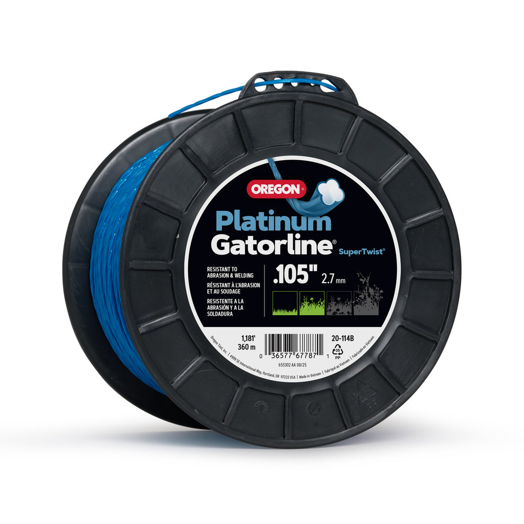 Oregon 20-114B Magnum Gatorline Twist Trimmer line, 0.105 in by 1181 ft