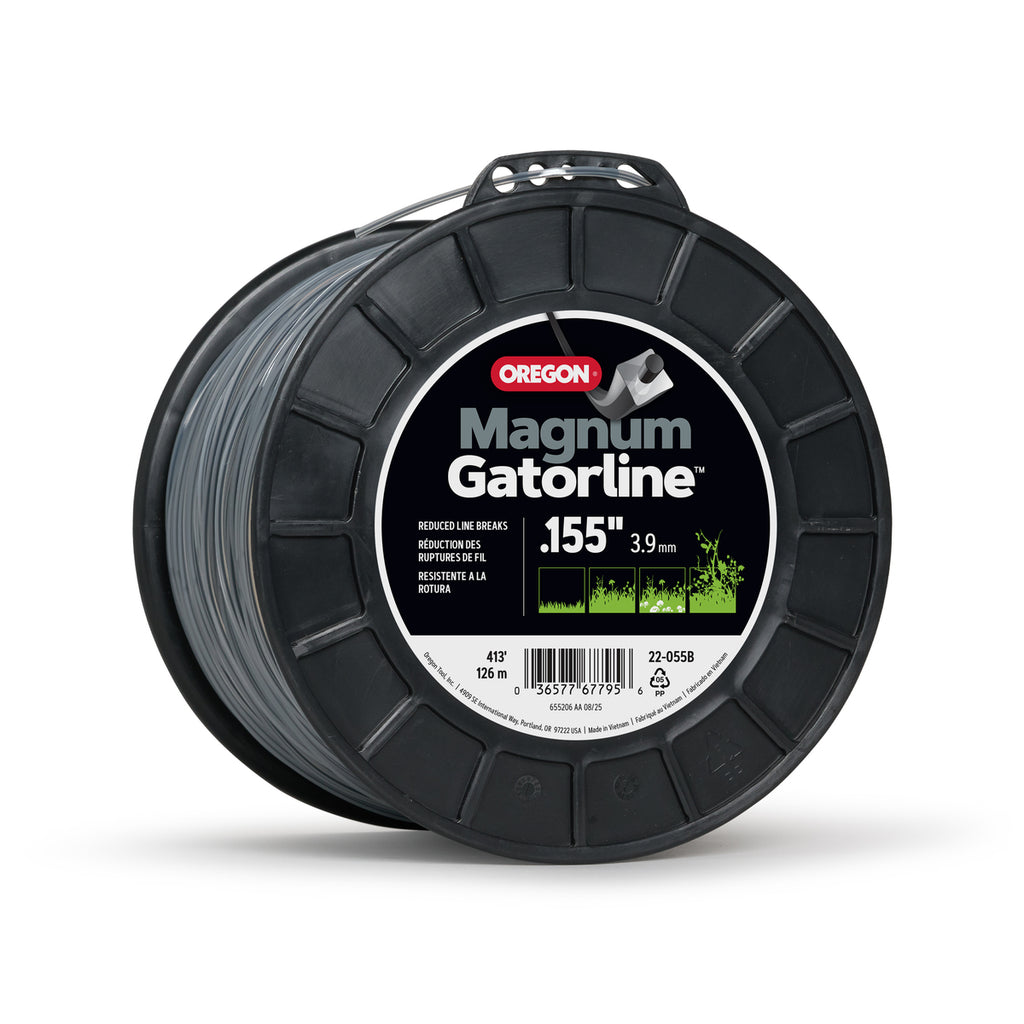 Oregon 22-055B Magnum Gatorline Square Trimmer line, 0.155 in by 419 ft