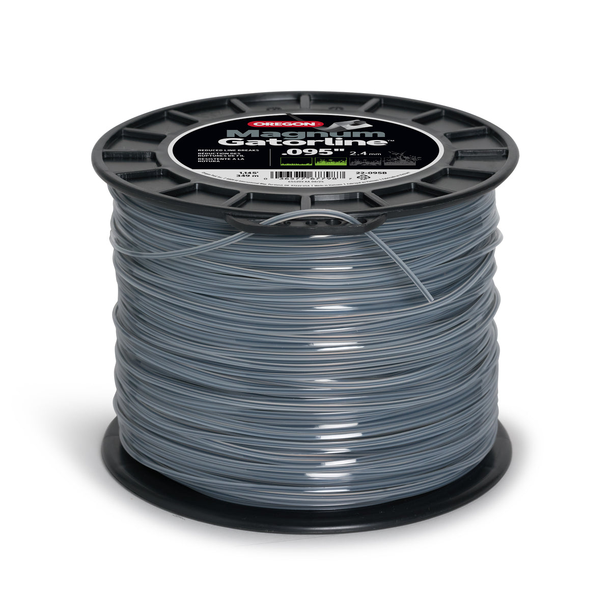 Oregon 22-095B Magnum Gatorline Square Trimmer line, 0.095 in, 1145 ft