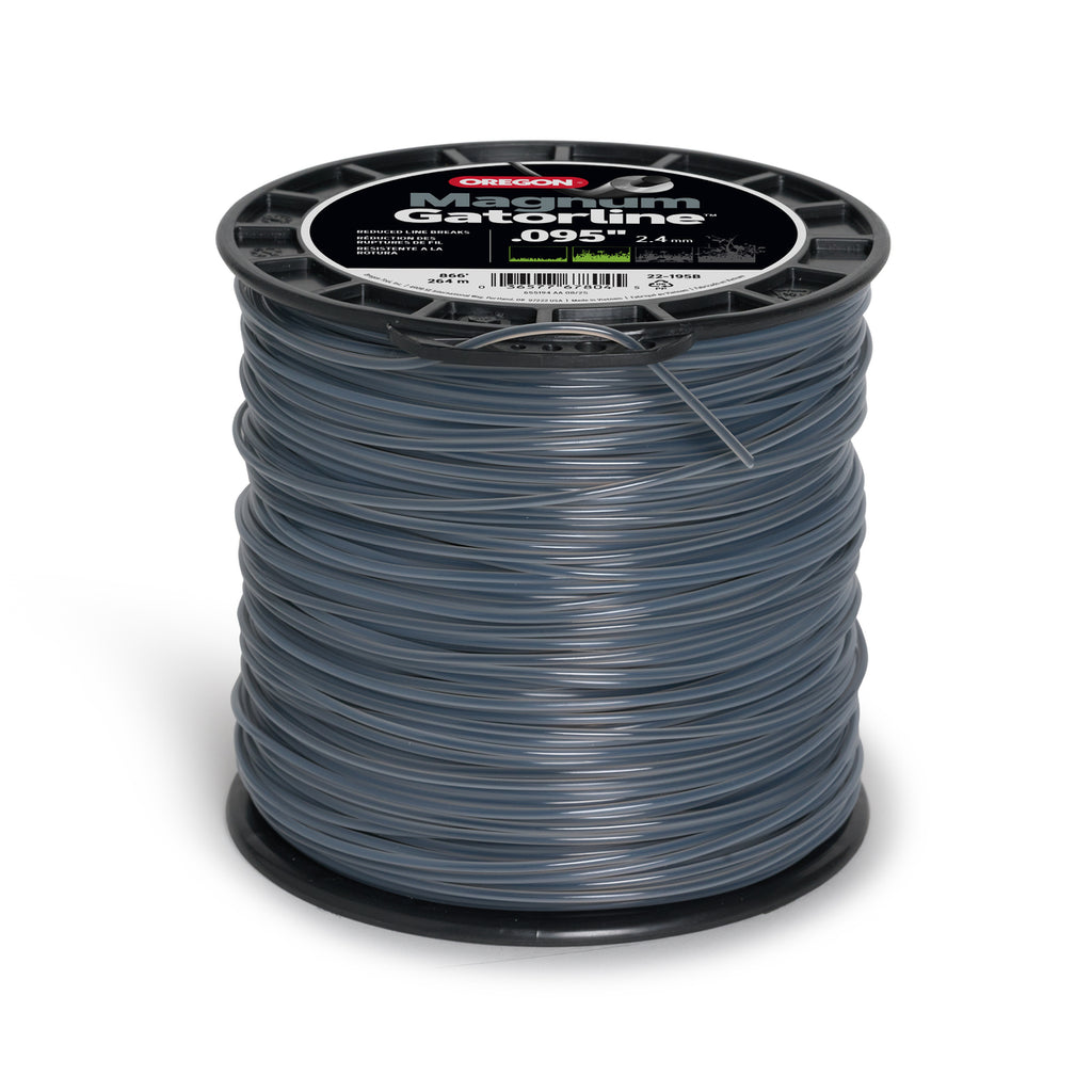 Oregon 22-195B Magnum Gatorline Round Trimmer line, 0.095 in, 866 ft