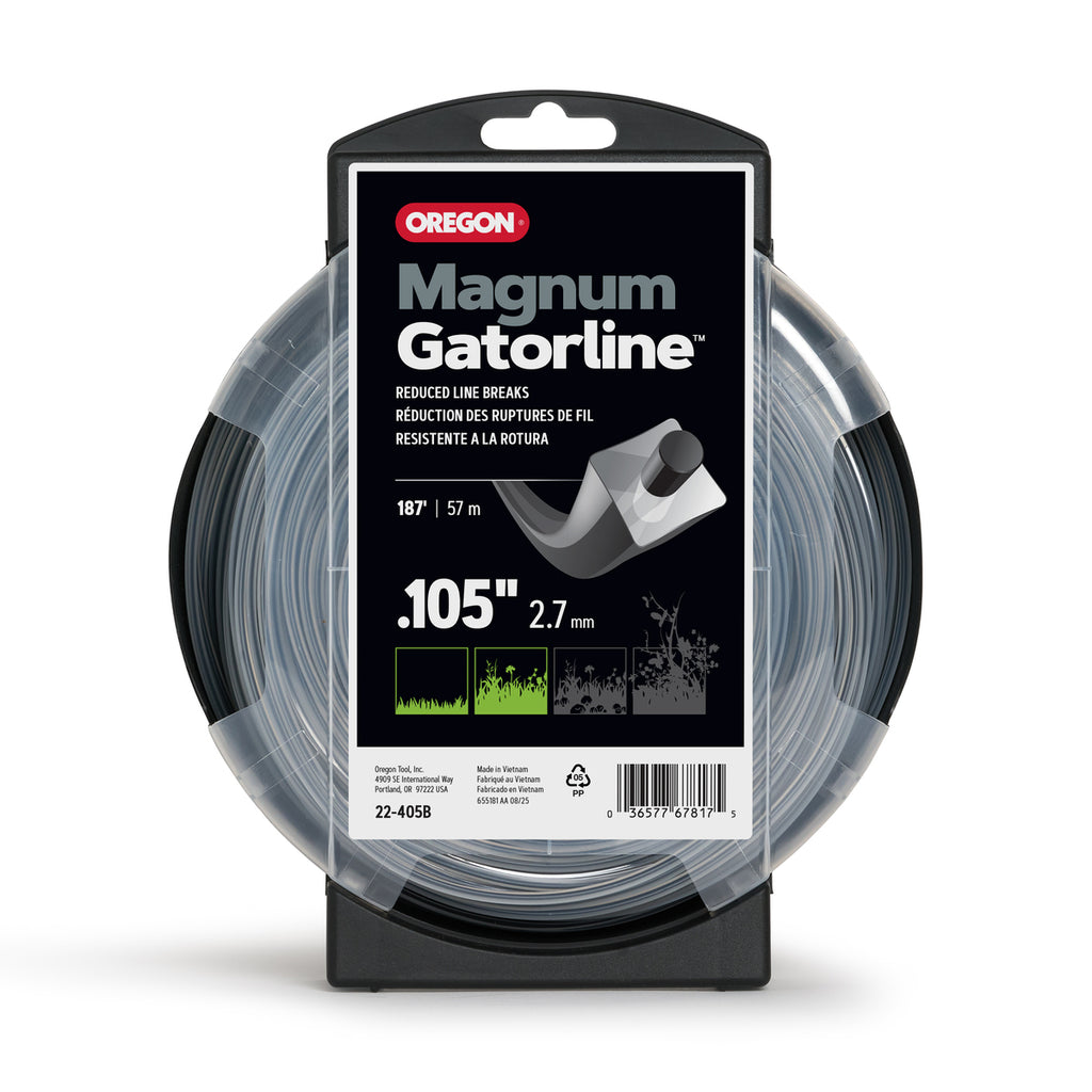 Oregon 22-405B Magnum Gatorline Square Trimmer line, 0.105 in by 187 ft