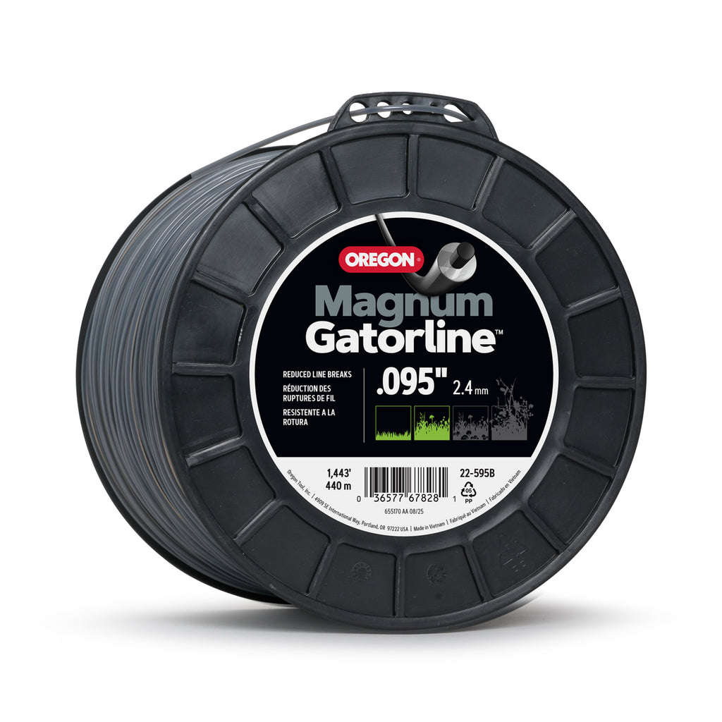 Oregon 22-595B Magnum Gatorline Round Trimmer line, 0.095in, 1443 ft