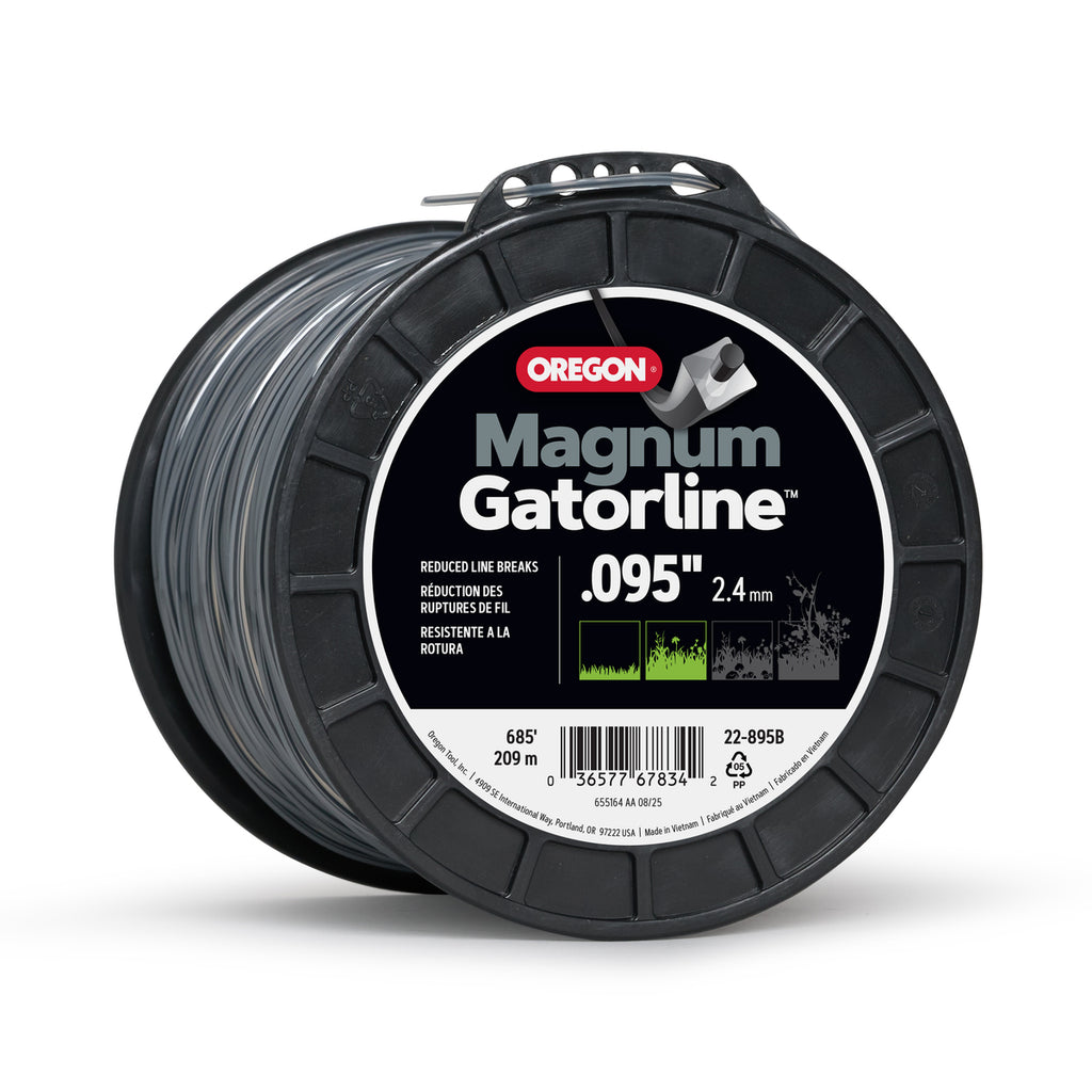 Oregon 22-895B Magnum Gatorline Square Trimmer line, 0.095 in, 685 ft