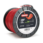 Oregon 23-180 Gatorline Red Round Trimmer Line, 0.080 in. by 1248 ft