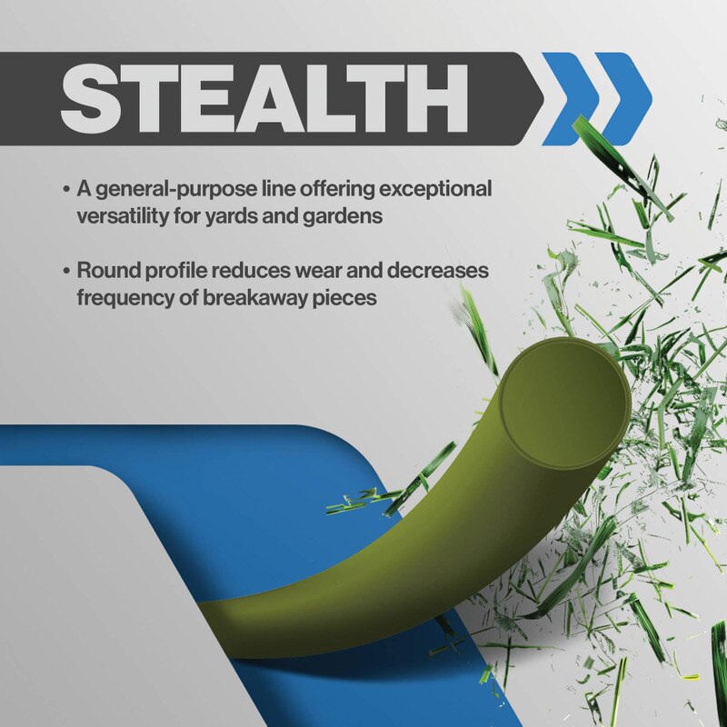 Stens 380-141 Silver Streak Stealth 0.080 in x 2025 ft Trimmer Line