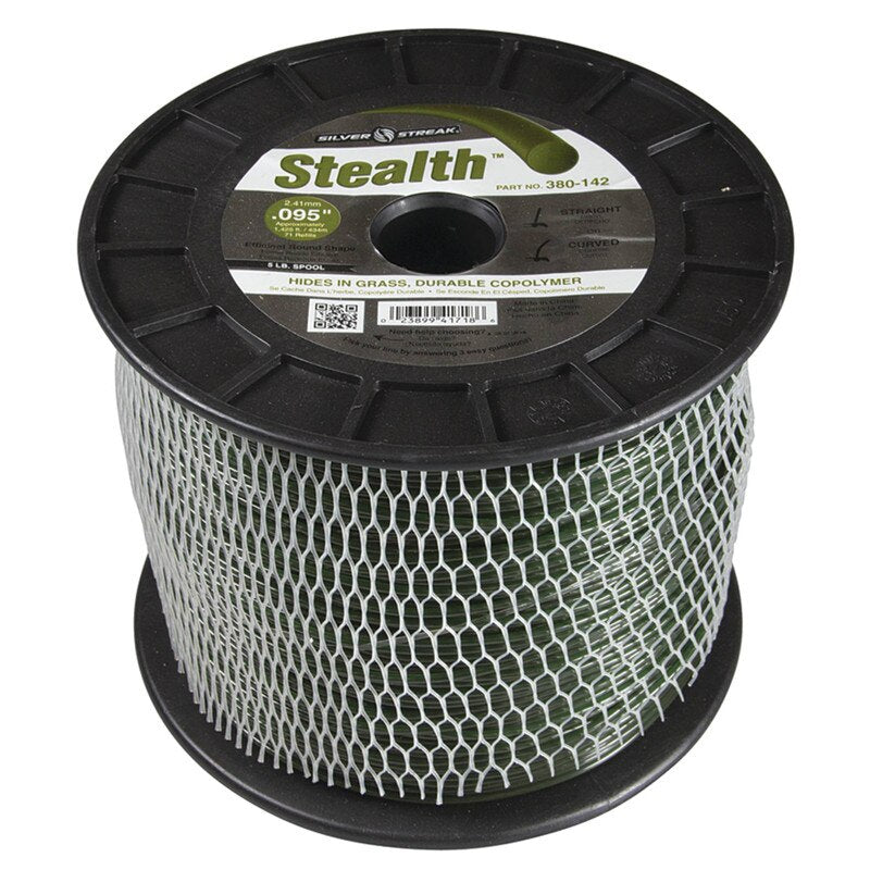 Stens 380-142 Silver Streak Stealth 0.095 in x 1425 ft Trimmer Line