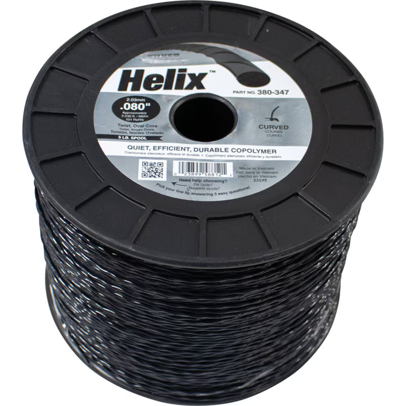 Stens 380-347 Silver Streak Helix 0.080 in x 2236 ft Trimmer Line