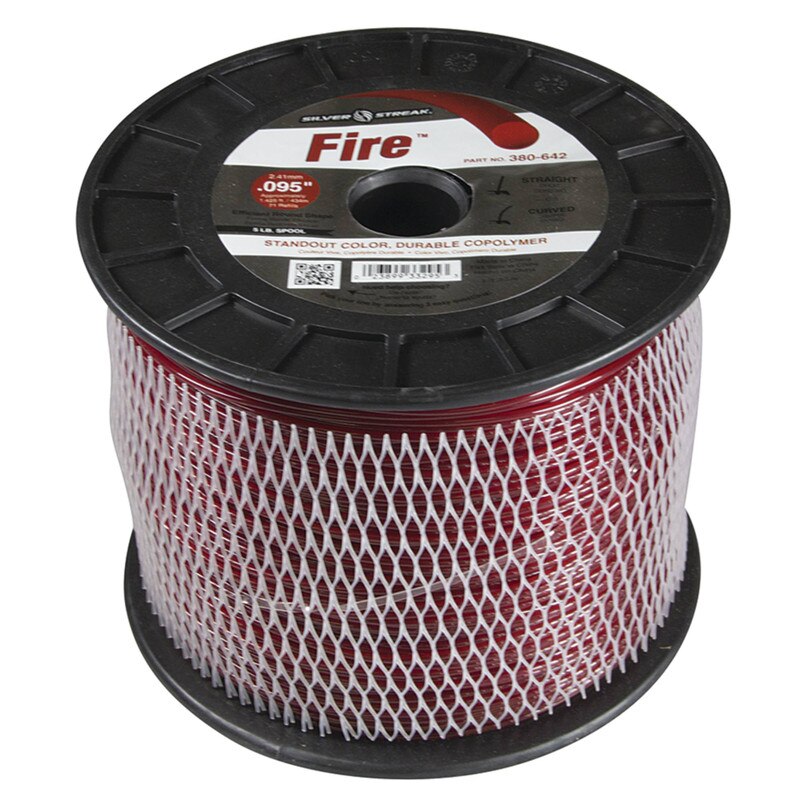 Stens 380-642 Silver Streak Fire 0.095 in x 1425 ft Trimmer Line