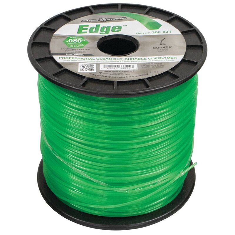 Stens 380-831 Silver Streak Edge 0.080 in x 1155 ft Trimmer Line