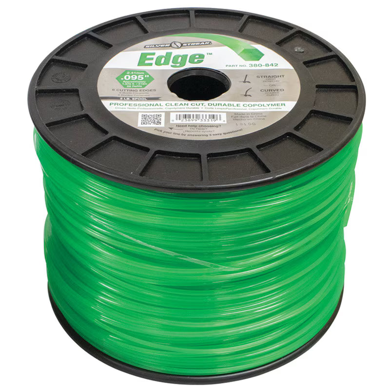 Stens 380-842 Silver Streak Edge 0.095 in x 1375 ft Trimmer Line