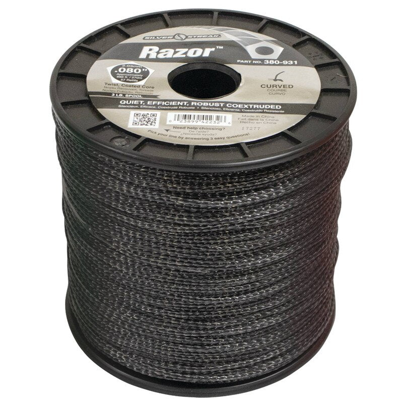 Stens 380-931 Silver Streak Razor 0.080 in x 886 ft Trimmer Line