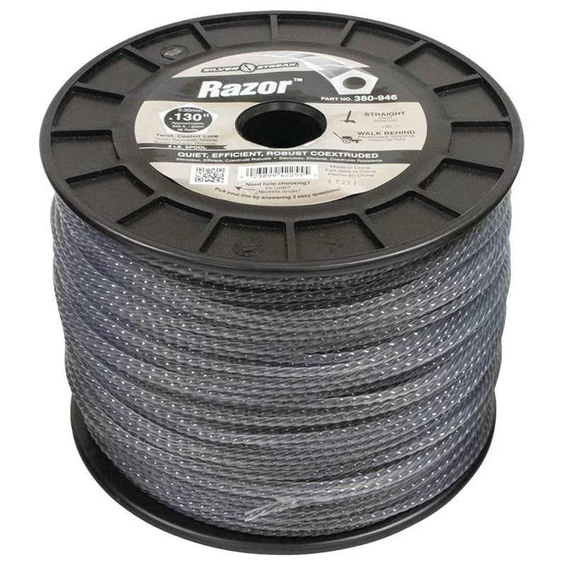 Stens 380-946 Silver Streak Razor 0.130 in x 656 ft Trimmer Line