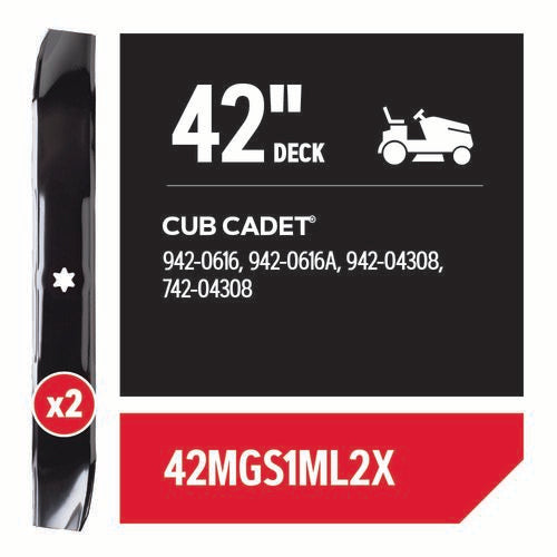 Oregon 42MGS1ML2X Mulching Blade (QTY 2)
