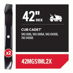 Oregon 42MGS1ML2X Mulching Blade (QTY 2)