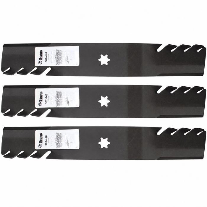 Stens 362-448 Silver Streak Toothed Blade (QTY 3)