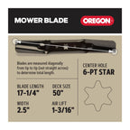 Oregon 98-152 Standard Lift Blade (QTY 3)
