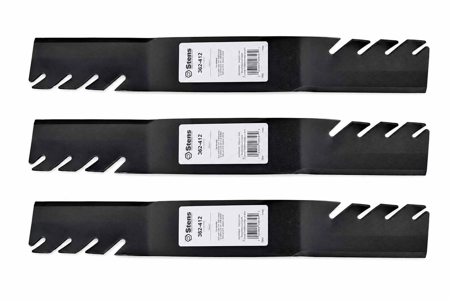 Stens 362-412 Silver Streak Toothed Blade (QTY 3)